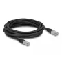 Καλώδιο δικτύου DeLOCK RJ45 Cat.6A 5m μαύρο