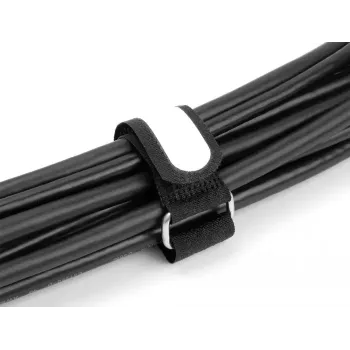 Ιμάντας καλωδίου Velcro DeLOCK 457x25 mm μαύρο 5 τεμ.