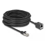 Καλώδιο δικτύου DeLOCK 90323 RJ-45 Cat6a 10 m Μαύρο