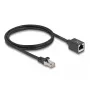 Καλώδιο δικτύου DeLOCK 90294 RJ-45 Cat6a 1 m Μαύρο