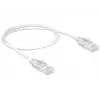 Καλώδιο δικτύου DeLOCK 83781 RJ-45 Cat6 1m λευκό