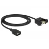 Καλώδιο USB DeLOCK 85460 USB 2.0 1m μαύρο