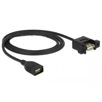 Καλώδιο USB DeLOCK 85460 USB 2.0 1m μαύρο