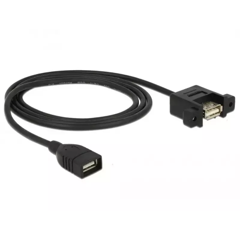Καλώδιο USB DeLOCK 85460 USB 2.0 1m μαύρο