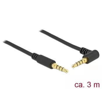 Καλώδιο ήχου DeLOCK 85616 3m 3.5mm μαύρο
