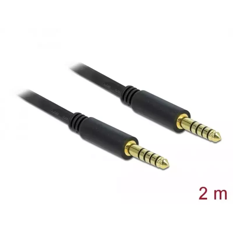 Καλώδιο ήχου DeLOCK 85792 2m 4,4mm μαύρο