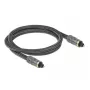 Καλώδιο ήχου DeLOCK 86983 TOSLINK 1 m ανθρακί