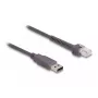 Καλώδιο USB DeLOCK RJ50 σε USB 2.0 Type-A 2m γκρι