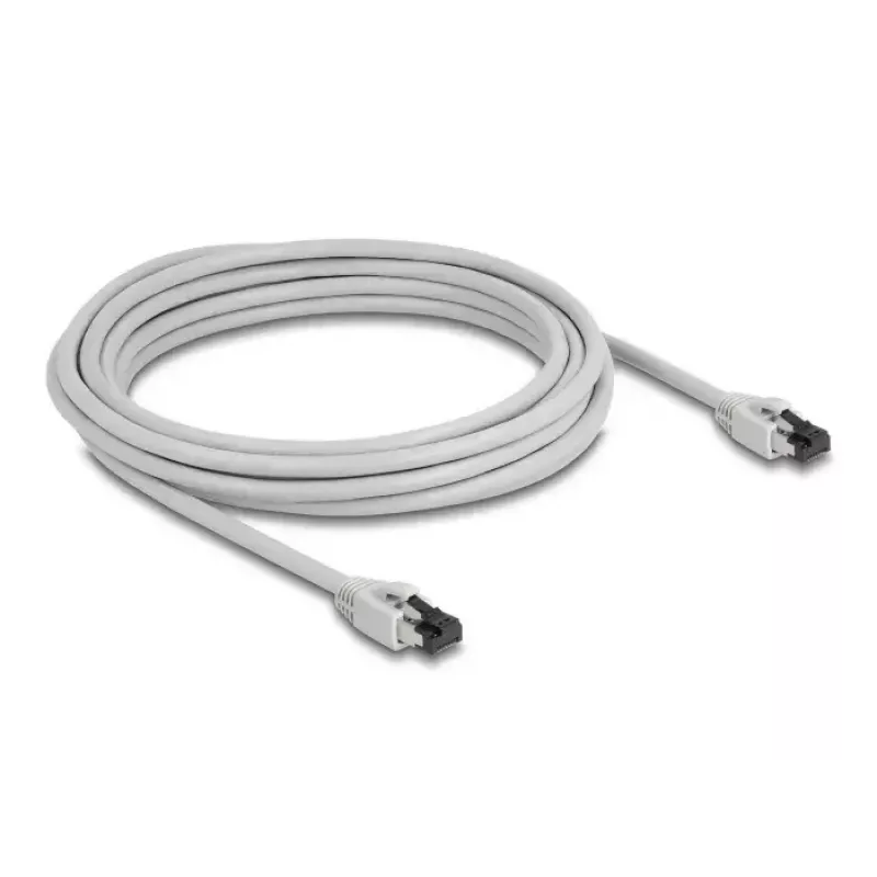 Καλώδιο δικτύου DeLOCK 80562 RJ-45 Cat8.1 5 m γκρι