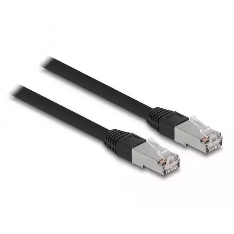 Καλώδιο δικτύου DeLOCK RJ45 Cat.6A 3m Μαύρο