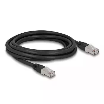 Καλώδιο δικτύου DeLOCK RJ45 Cat.6A 3m Μαύρο