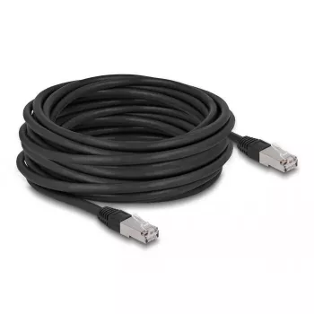 Καλώδιο δικτύου DeLOCK RJ45 Cat.6A 10m Μαύρο