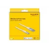 Καλώδιο δεδομένων και φόρτισης USB DeLOCK για iPhone iPad iPod 3 m Lightning