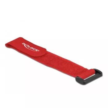 Δεματικός καλωδίων Velcro DeLOCK 19532 Κόκκινο 5 τεμ.