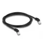 Καλώδιο δικτύου DeLOCK RJ45 Cat.6A S/FTP 2m μαύρο