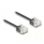 Καλώδιο δικτύου DeLOCK RJ45 Cat.6 UTP 1 m μαύρο