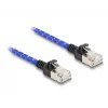 Καλώδιο δικτύου DeLOCK RJ45 Cat.6A 1m μπλε