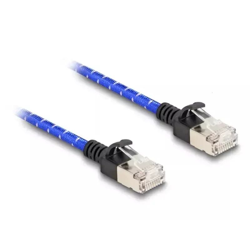 Καλώδιο δικτύου DeLOCK RJ45 Cat.6A 1m μπλε