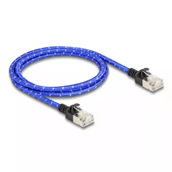 Καλώδιο δικτύου DeLOCK RJ45 Cat.6A 1m μπλε