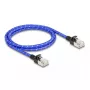 Καλώδιο δικτύου DeLOCK RJ45 Cat.6A 1m μπλε