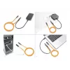 Καλώδιο δικτύου DeLOCK RJ45 Self Tracing Cat.6A 1m πορτοκαλί