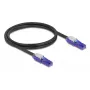 Καλώδιο δικτύου DeLOCK 80926 RJ-45 Cat6 1 m Μαύρο Μωβ