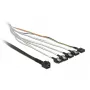 Καλώδιο DeLOCK 0,5 m SFF-8643/4 x SATA 7p