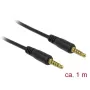 Καλώδιο ήχου DeLOCK 85696 1m 3,5mm μαύρο