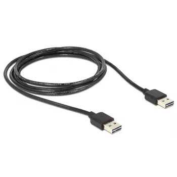 Καλώδιο USB DeLOCK 5m USB 2.0 A USB A μαύρο
