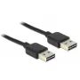 Καλώδιο USB DeLOCK 5m USB 2.0 A USB A μαύρο