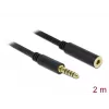 Καλώδιο ήχου DeLOCK 85797 2m 4,4 mm μαύρο