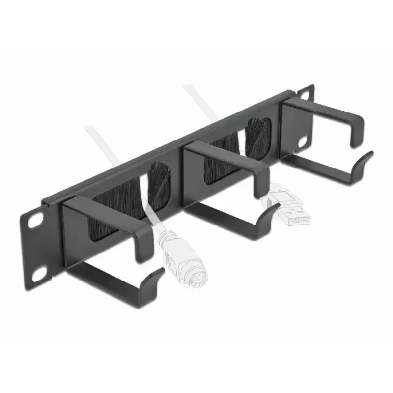 Αξεσουάρ rack λωρίδα με βούρτσες DeLOCK 66487