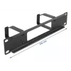 Πάνελ διαχείρισης καλωδίων DeLOCK 10 inch 66654 μαύρο