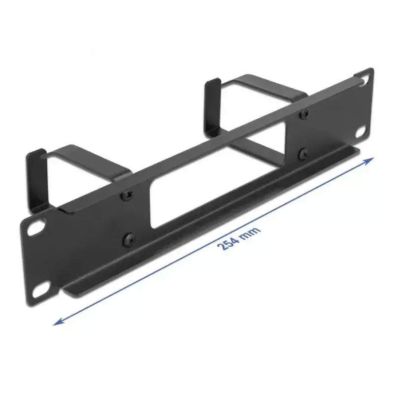 Πάνελ διαχείρισης καλωδίων DeLOCK 10 inch 66654 μαύρο