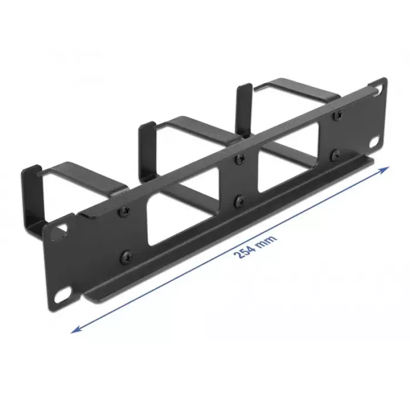 Πάνελ διαχείρισης καλωδίων DeLOCK 10 inch 66656 μαύρο