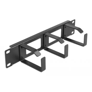 Πάνελ διαχείρισης καλωδίων DeLOCK 10 inch 66656 μαύρο