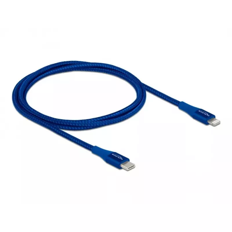 Καλώδιο δεδομένων και φόρτισης USB Type-C σε Lightning DeLOCK 85416