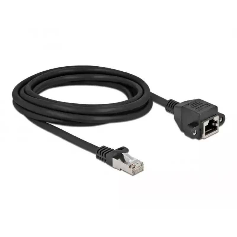 Καλώδιο επέκτασης δικτύου DeLOCK 87003 Cat.6A 3m μαύρο