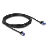 Καλώδιο δικτύου DeLOCK RJ45 Cat.6A 3m μαύρο