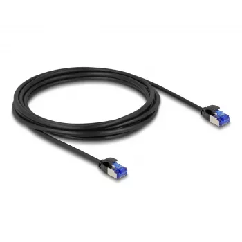 Καλώδιο δικτύου DeLOCK RJ45 Cat.6A 3m μαύρο