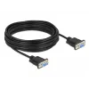Σειριακό καλώδιο DeLOCK 87783 μαύρο 10 m DB-9