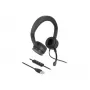 Headset DeLOCK USB στερεοφωνικό headset με τηλεχειριστήριο καλωδίου