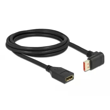 Καλώδιο επέκτασης DisplayPort DeLOCK 87091 2 m 90° γωνιακό προς τα κάτω