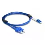 Καλώδιο οπτικών ινών DeLOCK LC Duplex σε SC Duplex Singlemode OS2 2 m