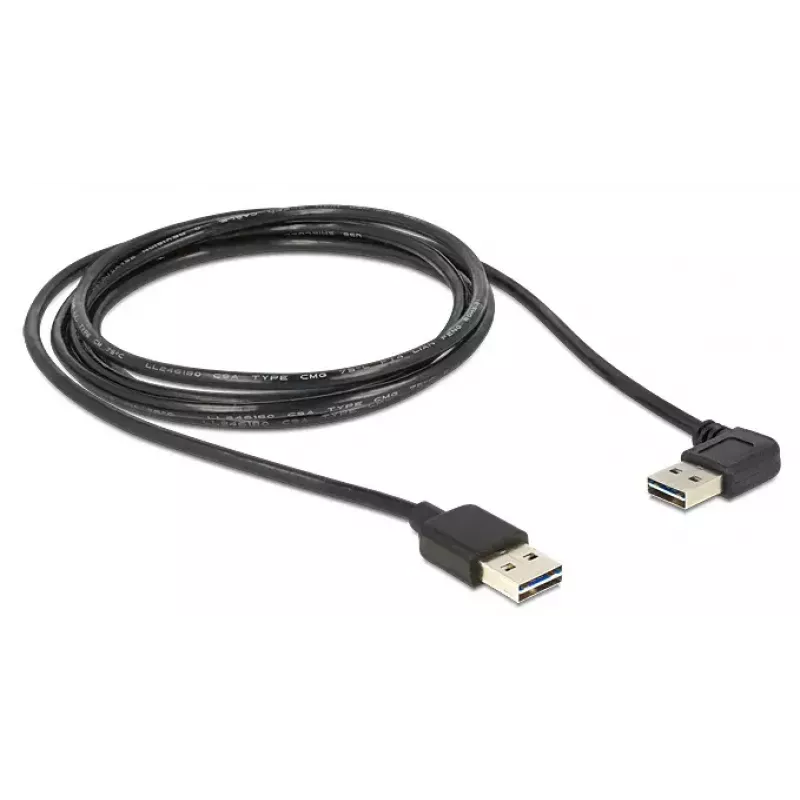 Καλώδιο USB DeLOCK 3m USB 2.0 A m/m 90°