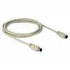 Καλώδιο PS/2 DeLOCK 85805 1,8 m 6-pol Mini-DIN μπεζ