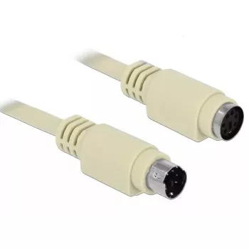 Καλώδιο PS/2 DeLOCK 85805 1,8 m 6-pol Mini-DIN μπεζ