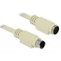 Καλώδιο PS/2 DeLOCK 85805 1,8 m 6-pol Mini-DIN μπεζ