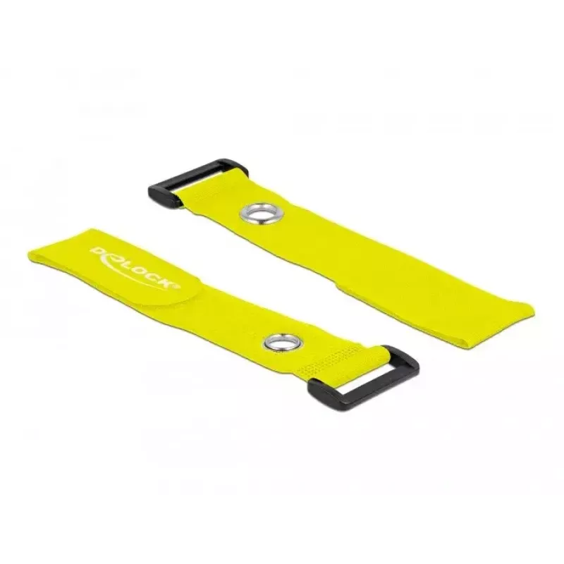 Ιμάντας καλωδίου Velcro DeLOCK 19552 κίτρινο 280mm 3 τεμ.