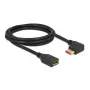 Καλώδιο επέκτασης DisplayPort DeLOCK 87075 2 m 90° αριστερά υπό γωνία
